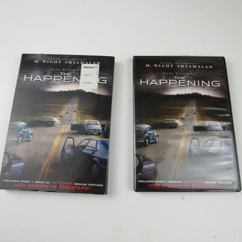 The Happening DVD Mark Wahlberg‎ M. Night Shyamalan Intense Bonus Footage